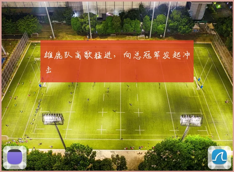 雄鹿队高歌猛进，向总冠军发起冲击